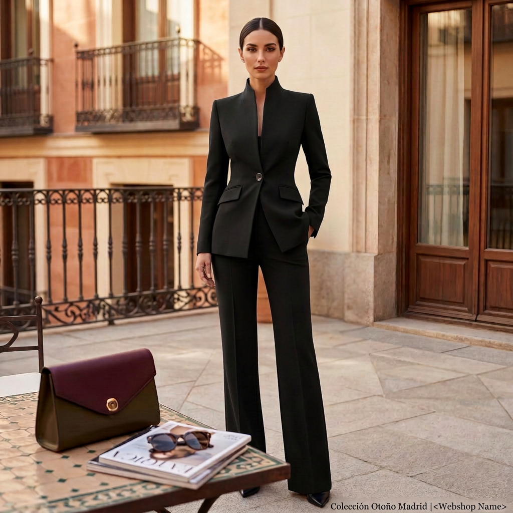 Completo Elegante da Donna | Blazer Professionale e Pantaloni