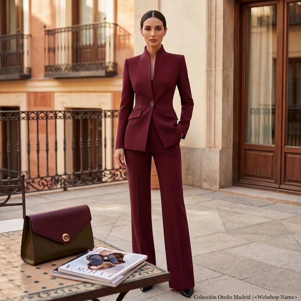 Completo Elegante da Donna | Blazer Professionale e Pantaloni