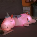 Glowing Unicorn Plush Toy | Cuddly Stuffed Animal | Rainbow LEDs | Perfect Gift for Kids