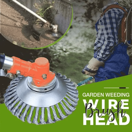 TurboTrimmer™️ Carbon Steel Weed Brush & Trimmer