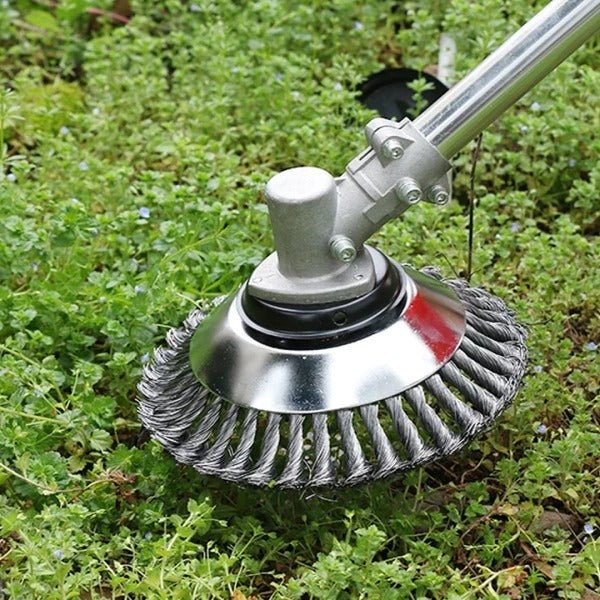 TurboTrimmer™️ Carbon Steel Weed Brush & Trimmer