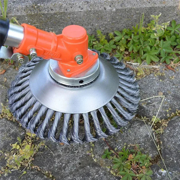 TurboTrimmer™️ Carbon Steel Weed Brush & Trimmer