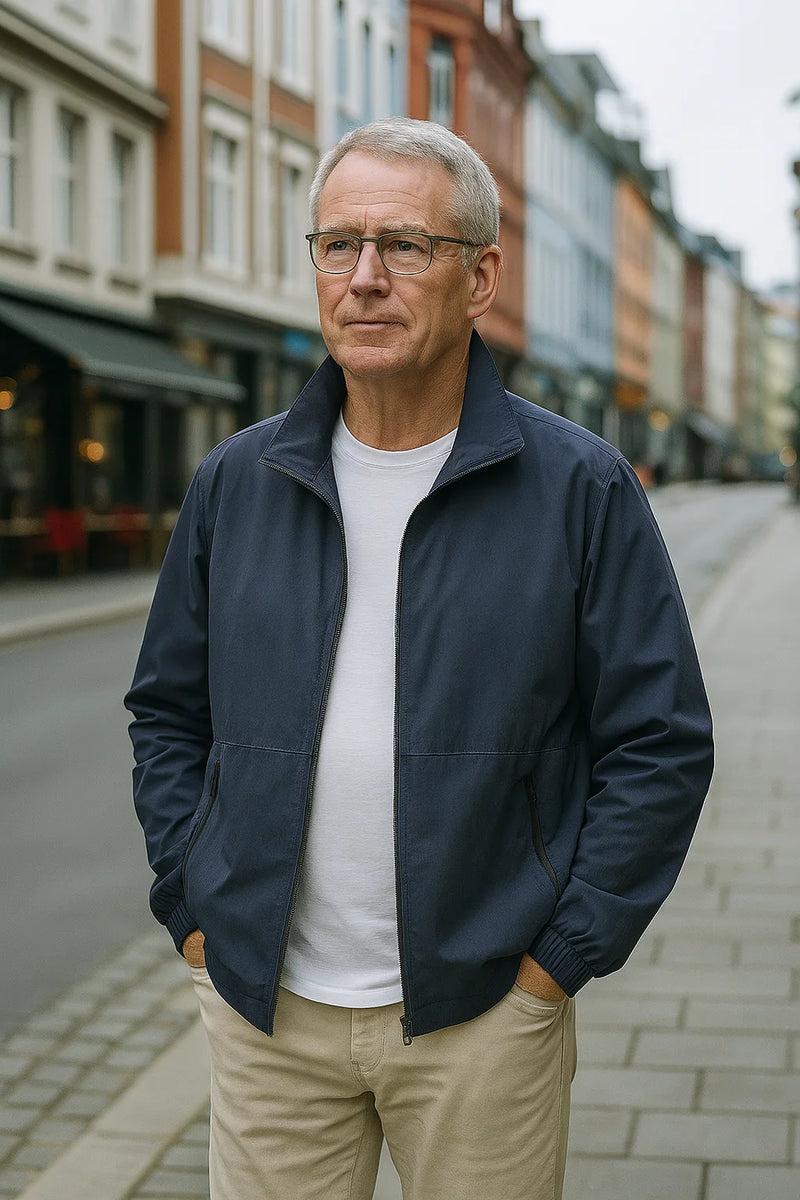 Harvy | Seasonless Lightweight zip jacket