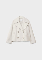 Women's Short Wool Coat | Warm, Elegant & Timeless