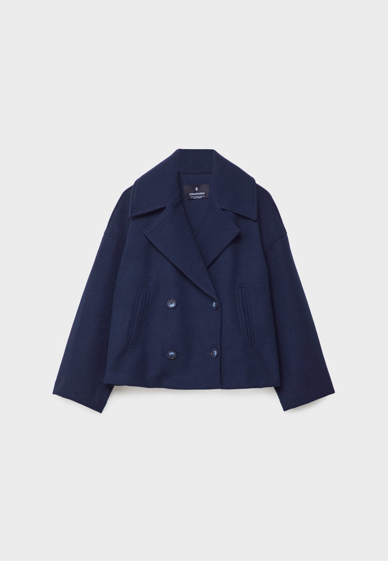 Women's Short Wool Coat | Warm, Elegant & Timeless