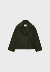 Women's Short Wool Coat | Warm, Elegant & Timeless