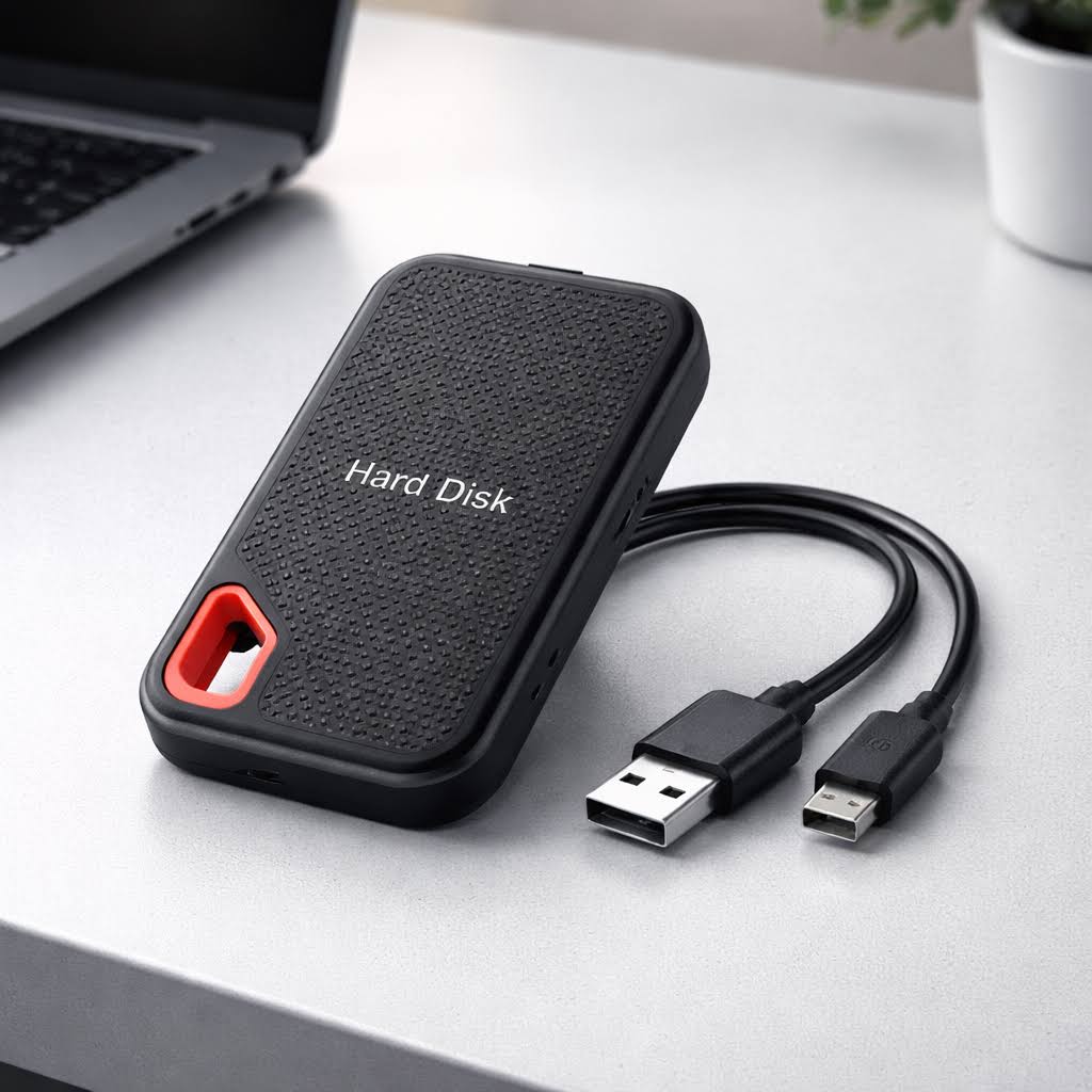 Portable High-Speed External SSD Hard Drive
