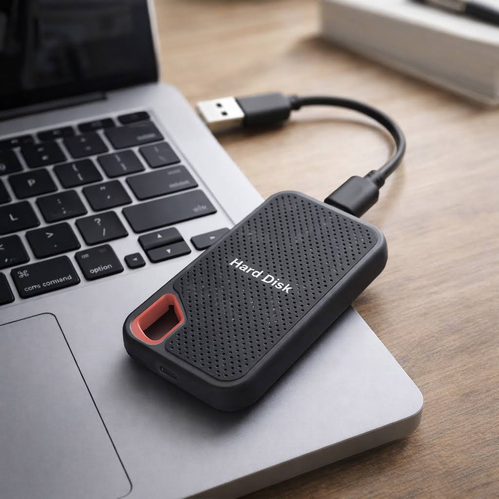 Portable High-Speed External SSD Hard Drive