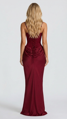Ariana Draped Maxi Dress