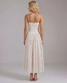 Cielle Floral Midi Dress - Floral Print