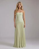 Kenzie Forest Maxi Dress - Green