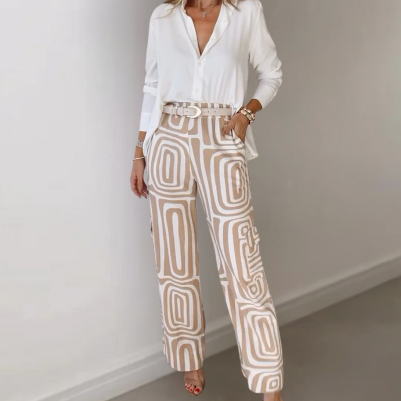 Stylish Women’s Summer Outfit Set – Lightweight & Comfortable Two-Piece