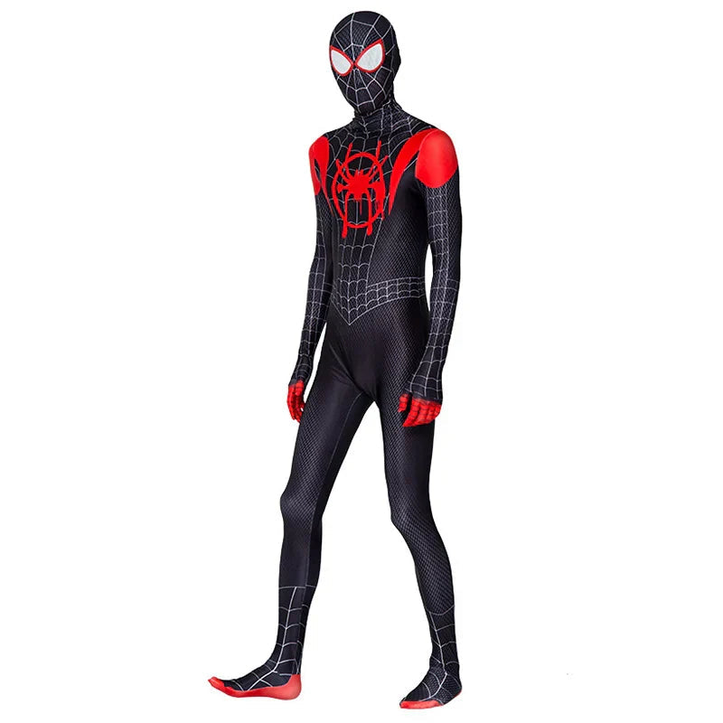 Youngster in a dynamic superhero costume, ready for action and exciting imaginative adventures.