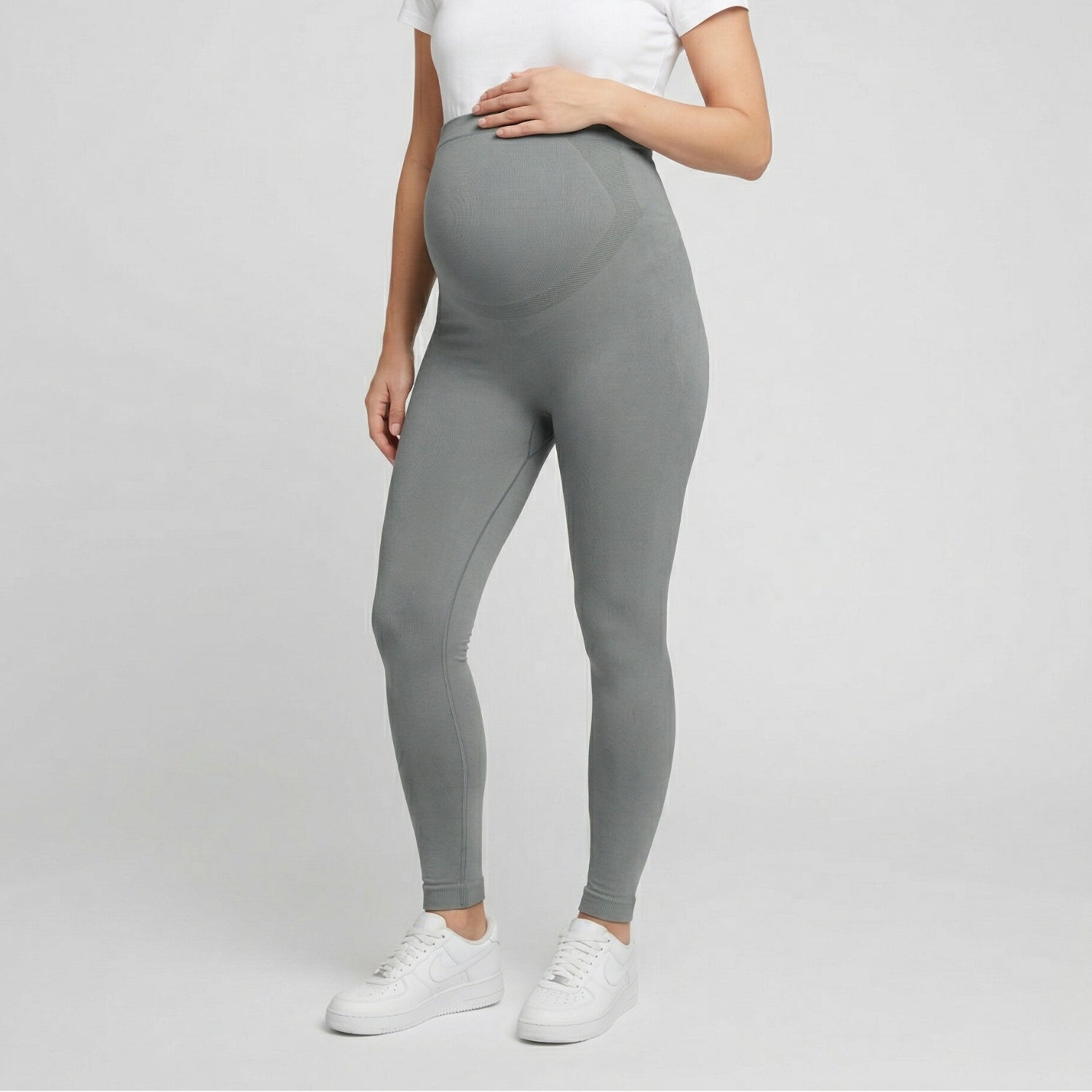 leggings premaman grigi