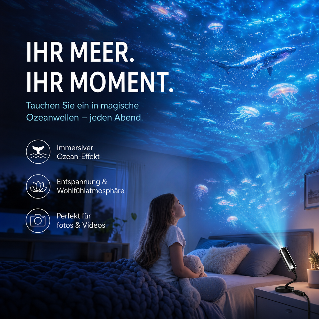Projektor gwiazd LED z 10 wkładkami projekcyjnymi