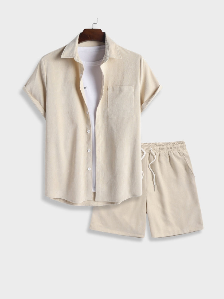 Cedar Leafs | Linen Summer Set