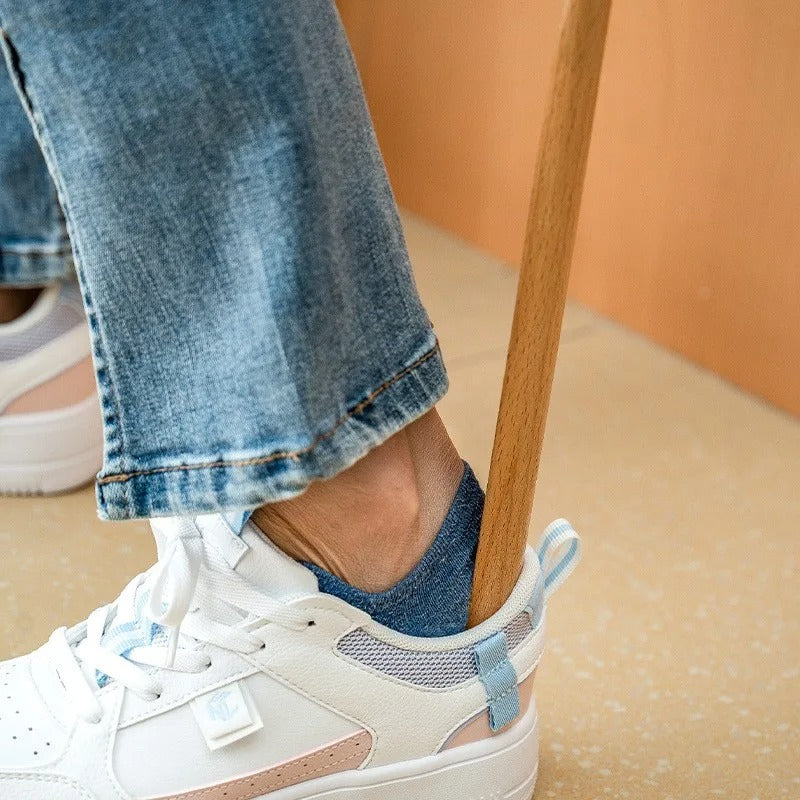 Extra-Long Shoe Horn for Easy On and Off