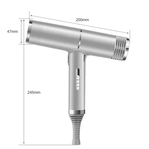 Ultra-Light Professional Hair Dryer - High-Speed Motor