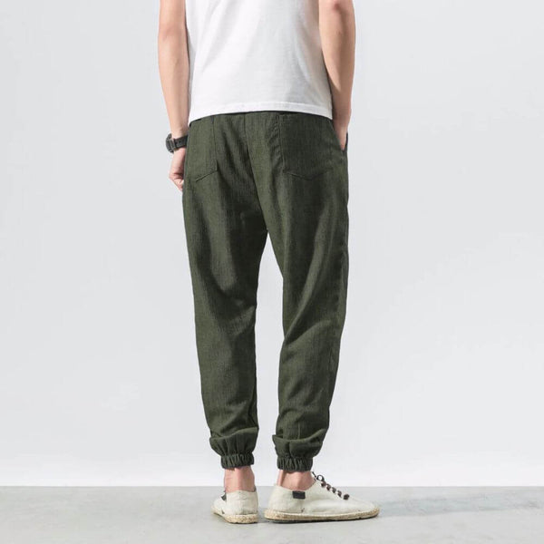 Men’s Cotton Linen Trousers – Lightweight, Breathable and Smart Casual Style