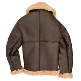 Men’s Leather Aviator Jacket – Classic, Durable & Spring-Ready