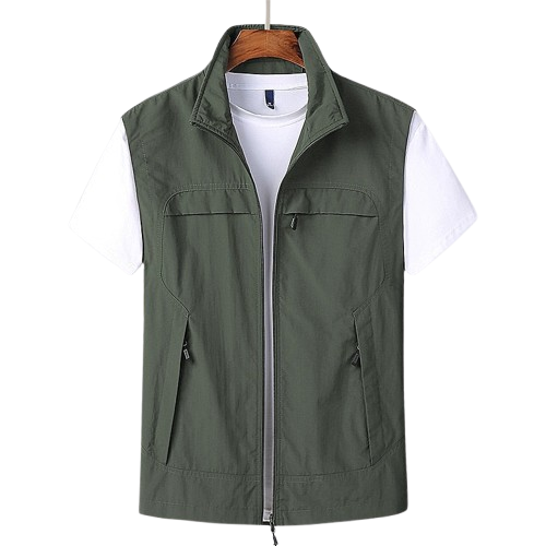 Men’s Lightweight Hiking Gilet – Comfortable, Cool & Multi-Pocketed
