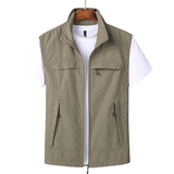 Men’s Lightweight Hiking Gilet – Comfortable, Cool & Multi-Pocketed