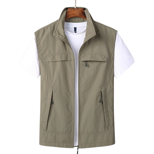 Men’s Lightweight Hiking Gilet – Comfortable, Cool & Multi-Pocketed