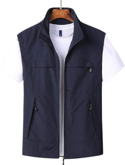 Men’s Lightweight Hiking Gilet – Comfortable, Cool & Multi-Pocketed