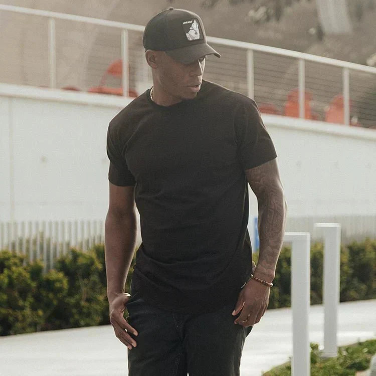 Men's Muscle Fit T-Shirt | Close-Fitting & Round Neck | Casual & Layering