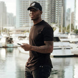 Men's Muscle Fit T-Shirt | Close-Fitting & Round Neck | Casual & Layering