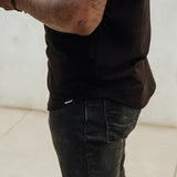 Men's Muscle Fit T-Shirt | Close-Fitting & Round Neck | Casual & Layering
