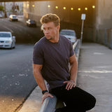 Men's Muscle Fit T-Shirt | Close-Fitting & Round Neck | Casual & Layering