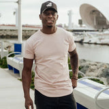Men's Muscle Fit T-Shirt | Close-Fitting & Round Neck | Casual & Layering