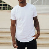 Men's Muscle Fit T-Shirt | Close-Fitting & Round Neck | Casual & Layering