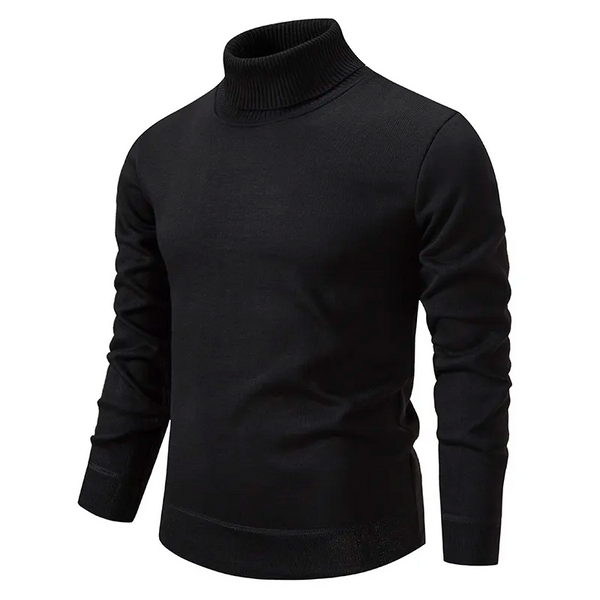 Men’s Roll-Neck Wool Jumper – Warm, Soft & Durable