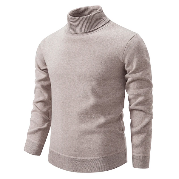 Men’s Roll-Neck Wool Jumper – Warm, Soft & Durable