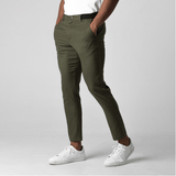 Men’s Slim Stretch Trousers – Smart Casual Fit Pants for Everyday Comfort