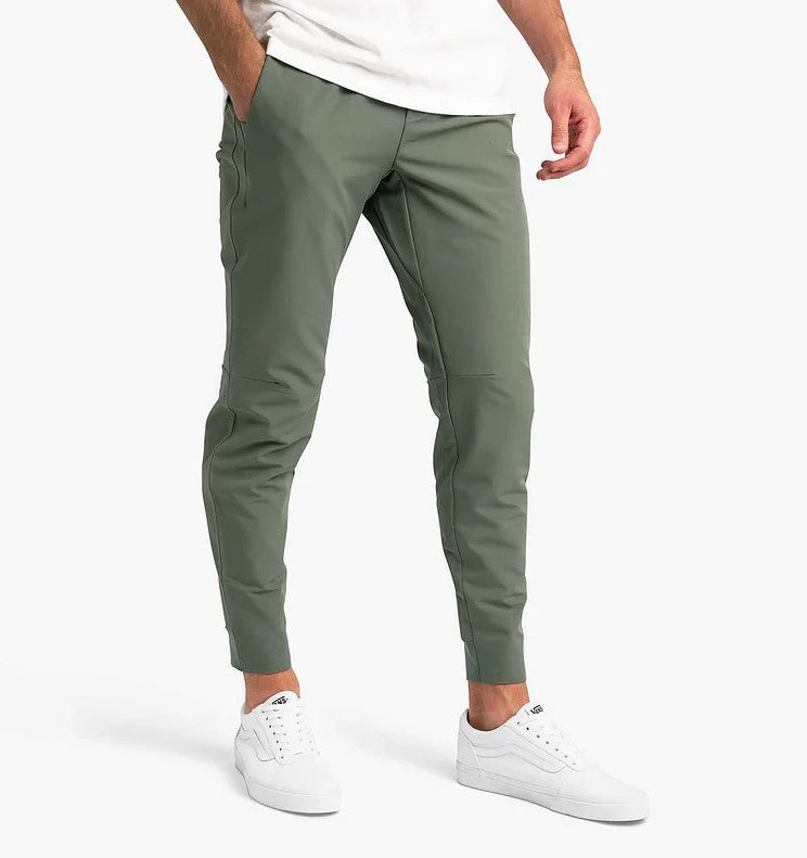 Men’s Slim Stretch Trousers – Smart Casual Fit Pants for Everyday Comfort