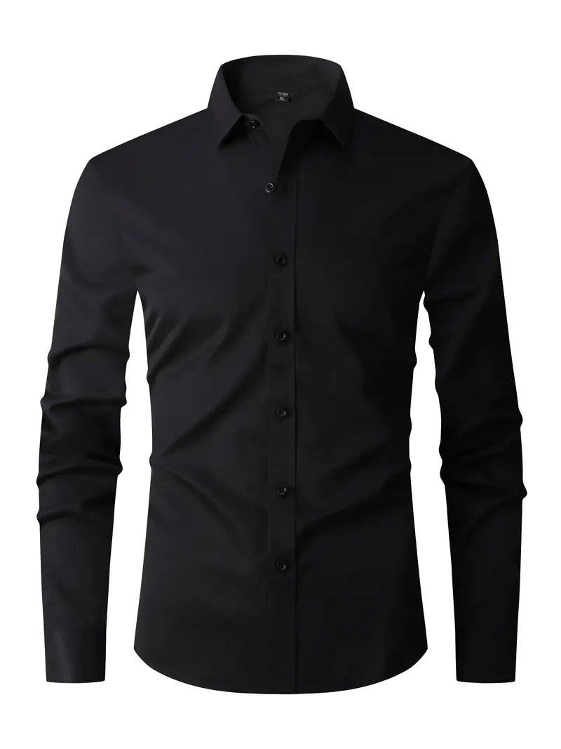 Camicia Smart-Casual da Uomo – Stile Raffinato con Comfort Quotidiano