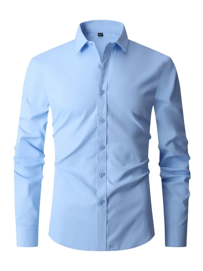 Camicia Smart-Casual da Uomo – Stile Raffinato con Comfort Quotidiano