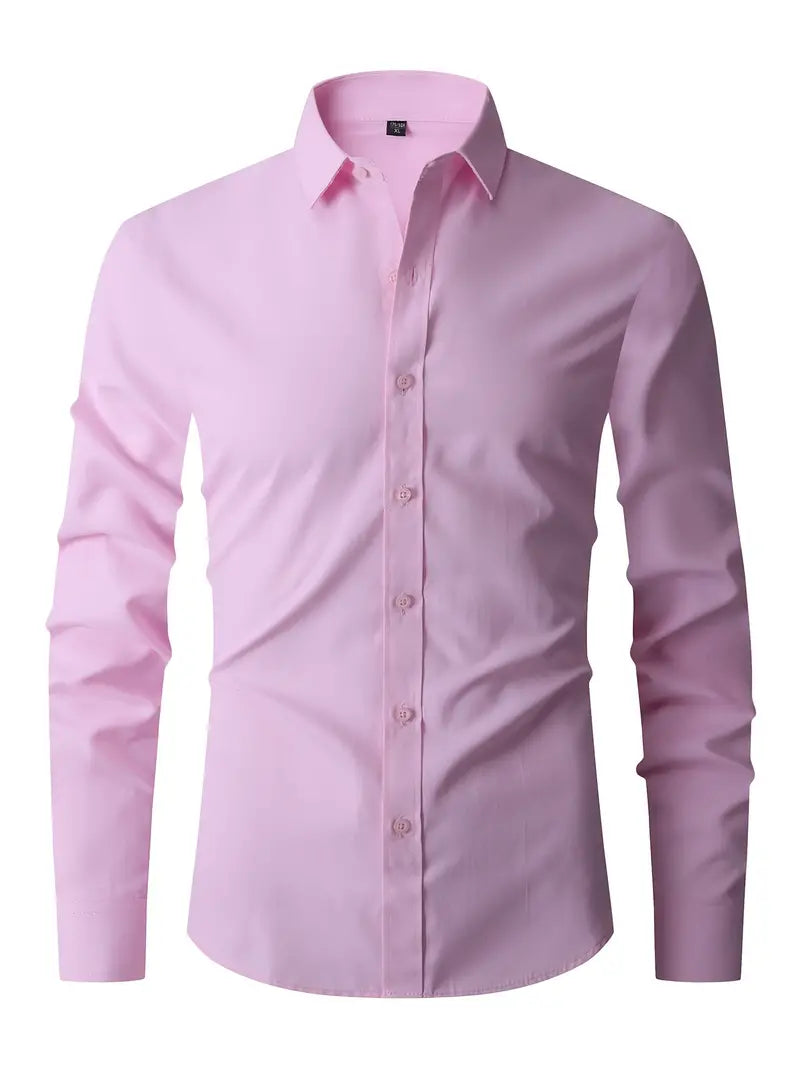 Camicia Smart-Casual da Uomo – Stile Raffinato con Comfort Quotidiano