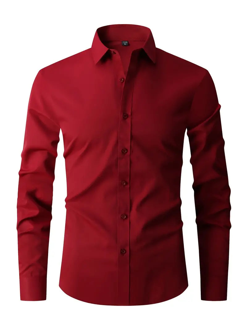 Camicia Smart-Casual da Uomo – Stile Raffinato con Comfort Quotidiano