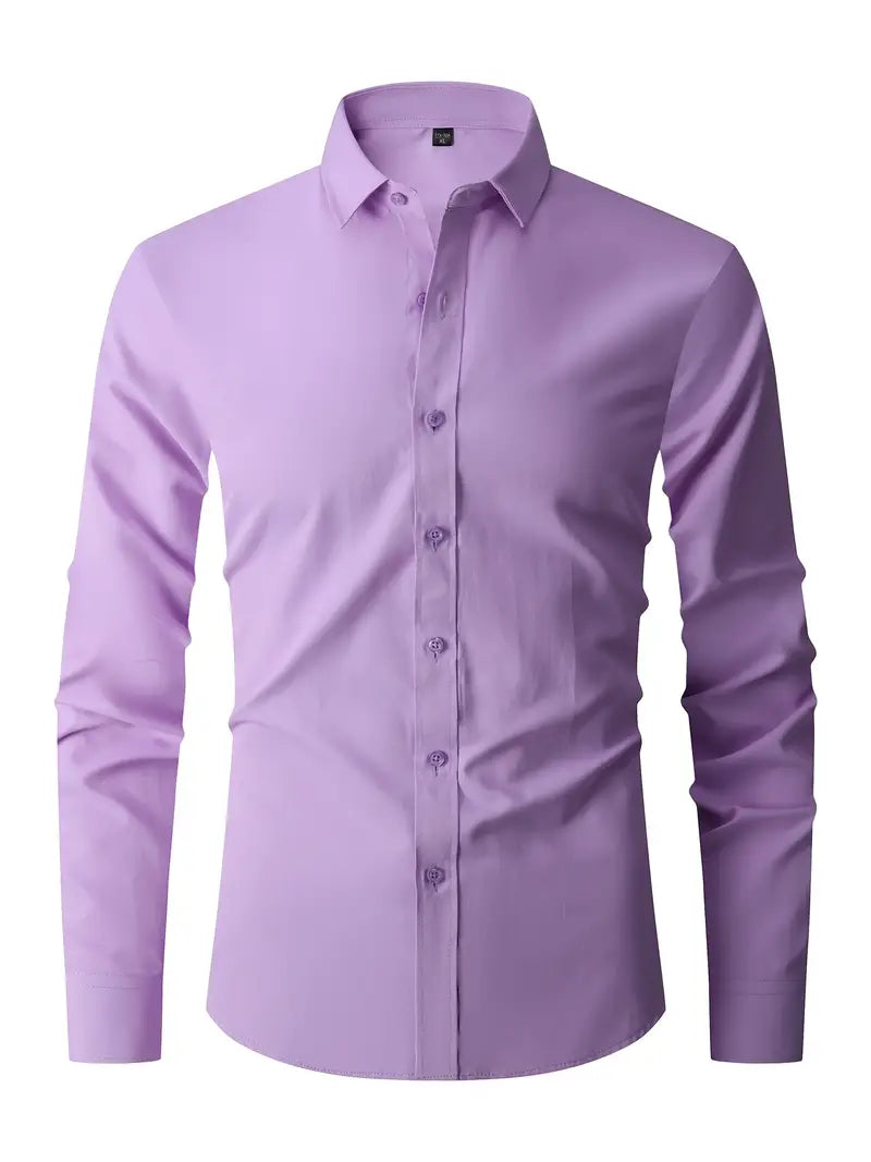 Camicia Smart-Casual da Uomo – Stile Raffinato con Comfort Quotidiano