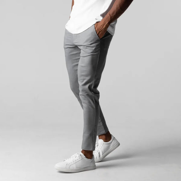 Men’s Tapered Stretch Chinos – Smart Casual Comfort