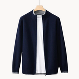 Men’s Zip Sweater | Soft & Comfortable Merino Wool | Ideal for Casual & Smart Wear