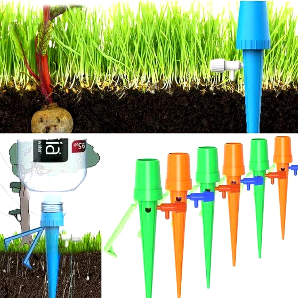 Niki | Automatic Plant Watering Spikes - Adjustable Flow Garden Aid