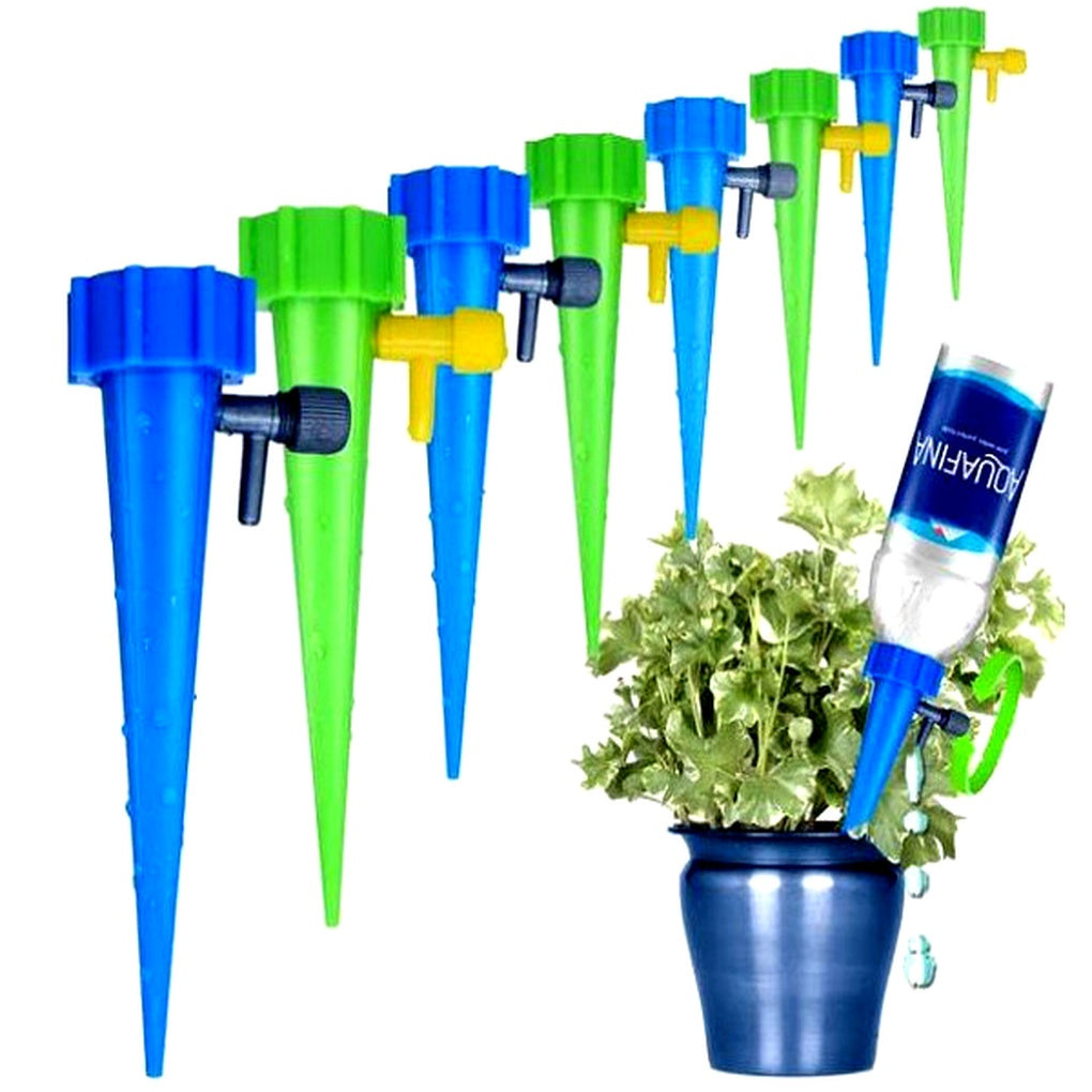 Niki | Automatic Plant Watering Spikes - Adjustable Flow Garden Aid