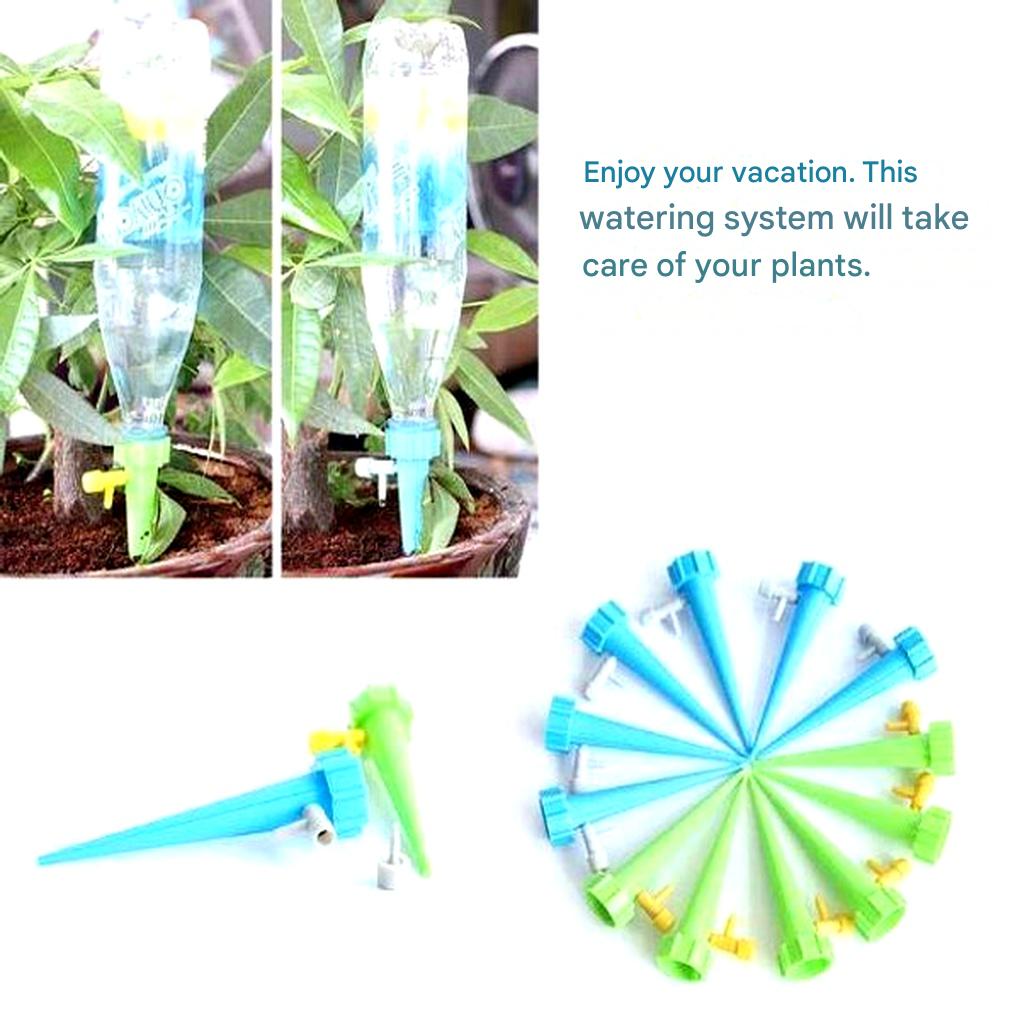 Niki | Automatic Plant Watering Spikes - Adjustable Flow Garden Aid