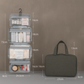 Niki | Hanging Toiletry Bag with Multiple Compartments