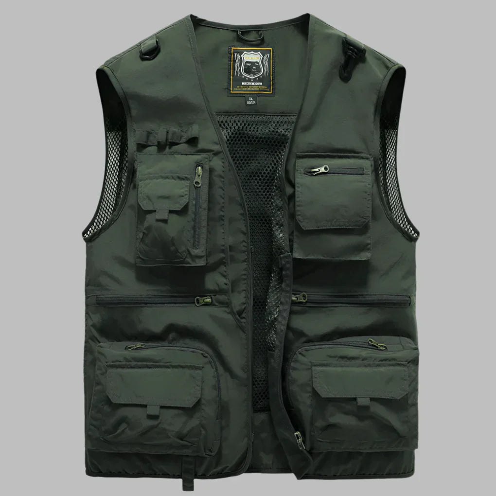 Niki | Men's Multi-Pocket Utility Vest